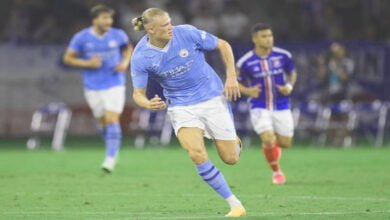 افتتاح الدوري الانكليزي مانشستر سيتي