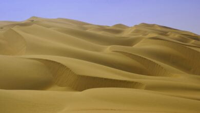 أين توجد صحراء الربع الخالي