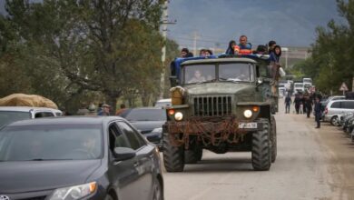 أرمينيا تستقبل 28 ألف نازح من قره باغ، في حين تبحث أذربيجان عن متهمين بجرائم حرب