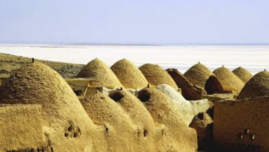 بيوت الطين في سوريا