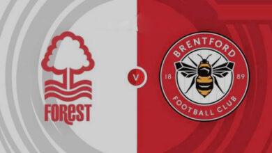 مباراة نوتينغهام فورست ضد برينتفورد