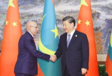 غزواني يُهنئ الرئيس الصيني ويُجدد التأكيد على دعمه لـ"مبدأ الصين الواحدة