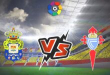 موعد مشاهدة مباراة لاس بالماس ضد سيلتا فيغو