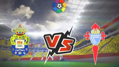 موعد مشاهدة مباراة لاس بالماس ضد سيلتا فيغو