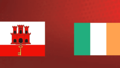 مشاهدة مباراة أيرلندا ضد جبل طارق