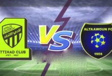 مشاهدة مباراة التعاون ضد الاتحاد