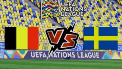 مشاهدة مباراة السويد ضد بلجيكا