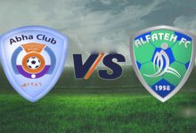 مشاهدة مباراة الفتح ضد أبها