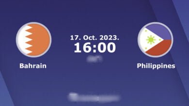 مشاهدة مباراة الفلبين ضد البحرين