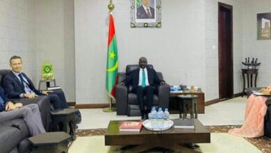 وزير الشؤون الخارجية يلتقي السفير رئيس بعثة الاتحاد الأوروبي