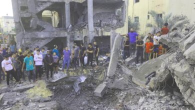 ارتفاع عدد الضحايا في مجزرة مخيم المغازي إلى 45 شهيداً، والقسام تعلن تدمير دبابتين