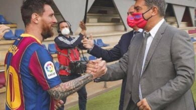 برشلونة يدرس تكريم ميسي في الكامب نو الجديد