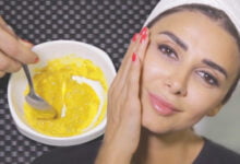 ماسك الكركم لتفتيح البشرة