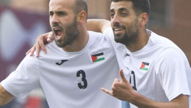 مشاهدة مباراة لبنان ضد فلسطين