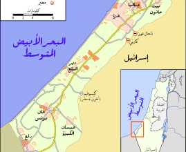 تقسيم الاحتلال لقطاع غزة إلى مناطق سكنية لغرض الإخلاء خلال الاستهداف