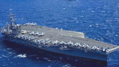 تمديد مهمة حاملة الطائرات الأميركية للبقاء بالقرب من إسرائيل