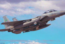 سقوط طائرة سعودية