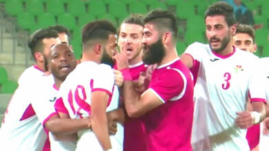 مشاهدة مباراة الأردن ضد سوريا