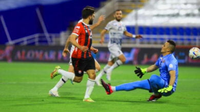 مشاهدة مباراة الرائد ضد ضمك