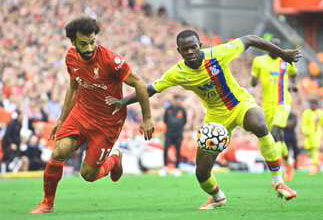 مشاهدة مباراة ليفربول ضد كريستال بالاس