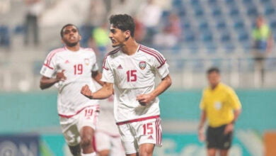 مباراة الإمارات و هونغ كونغ