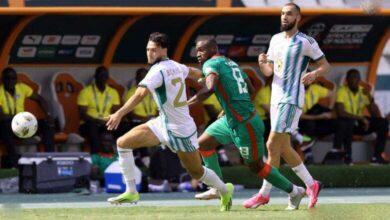 مباراة الجزائر وموريتانيا