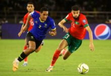 مباراة المغرب وتنزانيا