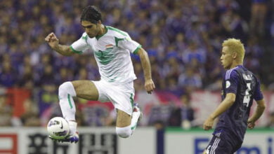 مباراة اليابان والعراق