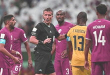 مباراة فلسطين وقطر