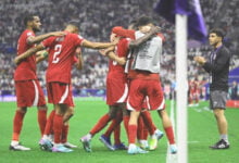مشاهدة مباراة قطر ضد فلسطين