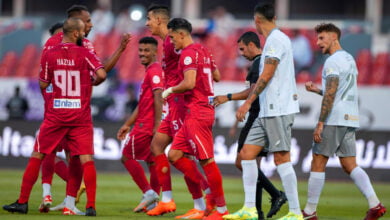 مباراة الطائي والوحدة