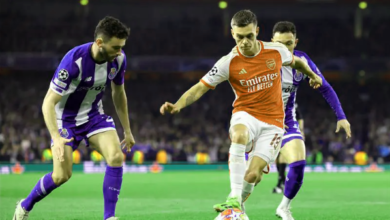 آرسنال يعبر إلى ربع نهائي دوري أبطال أوروبا