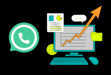 إنشاء رابط للتواصل عبر الواتس آب مع الاحصائيات