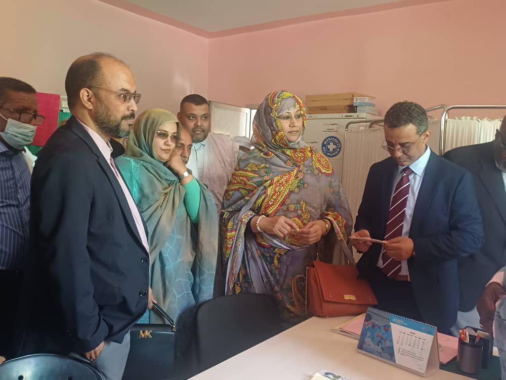 و زبرة الصحة تؤدي زيارة استطلاعية لبلدية نواذيبو