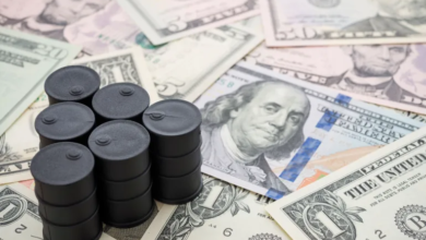 تراجع أسعار النفط بفعل تطورات المفاوضات بين المقاومة الفلسطينية وإسرائيل