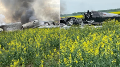 أوكرانيا تسقط قاذفة روسية بعيدة المدى لأول مرة منذ الحرب