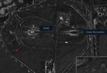 صورة بالأقمار الصناعية لقاعدة أصفهان الإيرانية بعد الهجوم الإسرائيلي