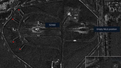 صورة بالأقمار الصناعية لقاعدة أصفهان الإيرانية بعد الهجوم الإسرائيلي