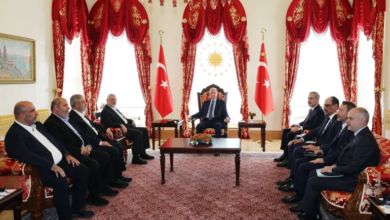 أردوغان يلتقي هنية بإسطنبول ووزير الخارجية الإسرائيلي يهاجمه