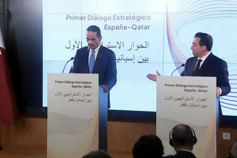 قطر وإسبانيا تدعوان لوقف إطلاق النار بغزة ووقف التصعيد بالمنطقة