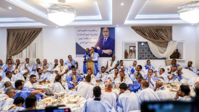 الوزير السابق إسماعيل ولد الشيخ أحمد ينظم تظاهرة سياسية بمقاطعة واد الناقة دعمًا للمترشح ولد الشيخ الغزواني