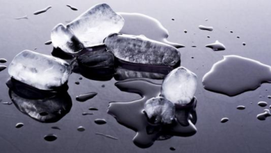 أضرار الثلج للوجه