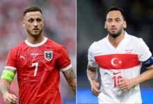 موعد مباراة تركيا والنمسا في ثمن نهائي يورو 2024 والقنوات الناقلة