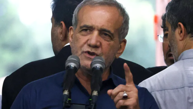 الرئيس الإيراني يوجه رسالة لأميركا ويشيد بالصين وروسيا