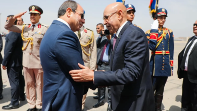 غزواني يؤكد للسيسي حرصه على تعزيز التعاون