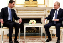 بوتين يستقبل الأسد ويبحثان التصعيد بالشرق الأوسط