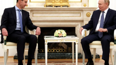 بوتين يستقبل الأسد ويبحثان التصعيد بالشرق الأوسط