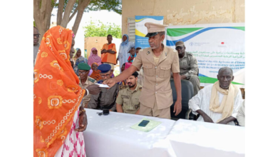 الأمم المتحدة للأغذية والزراعة توزع أغنام ومعدات على الأسر الزراعية المتضررة من الفيضانات في مقاطعة امبان