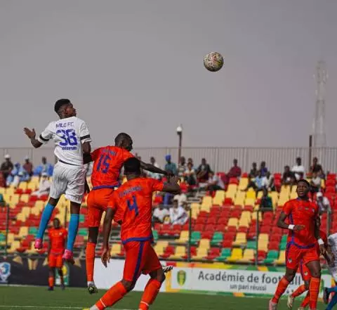 أفسي نواذيبو يودع دوري أبطال أفريقيا بعد التعادل مع ميلو الغيني