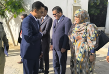 زيارة ميدانية لوزير الصيد والبنى التحتية في نواذيبو بحضور العمدة المساعدة مانة منت شكار